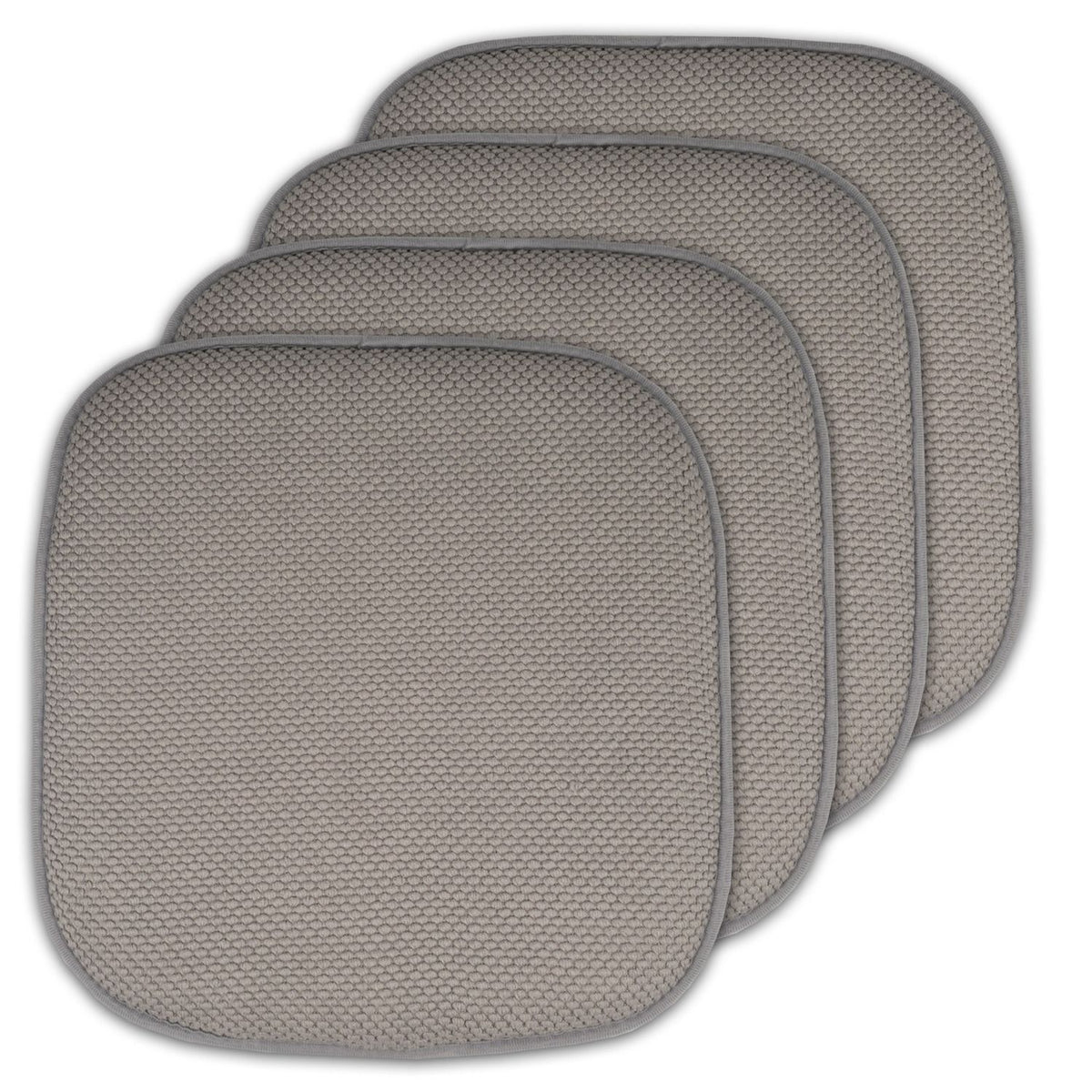 Honeycomb Memory Foam Chair Cushions - Silver